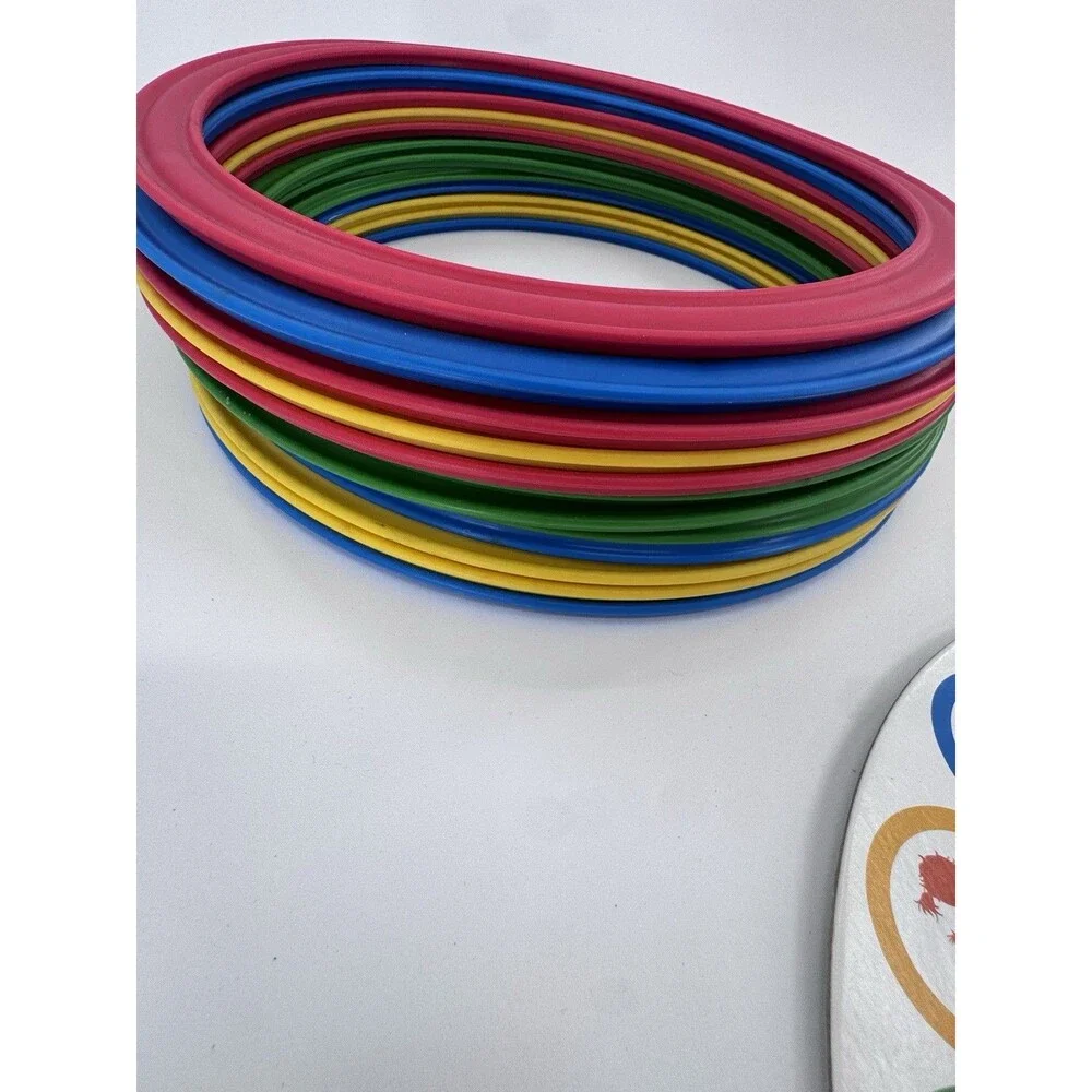 Twister Hopscotch Spinner Board & Arrow 12 Hoops 13 Connector Replacement Parts